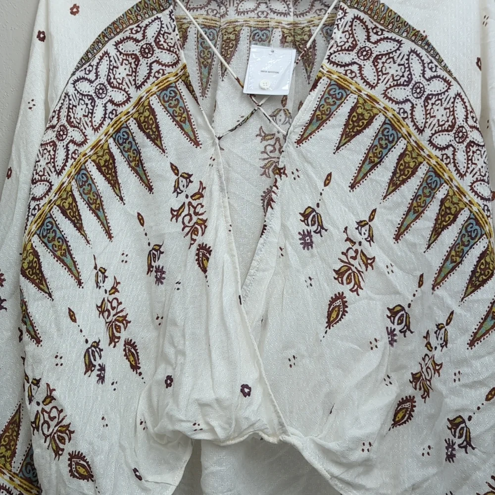 Silence + noise blouse